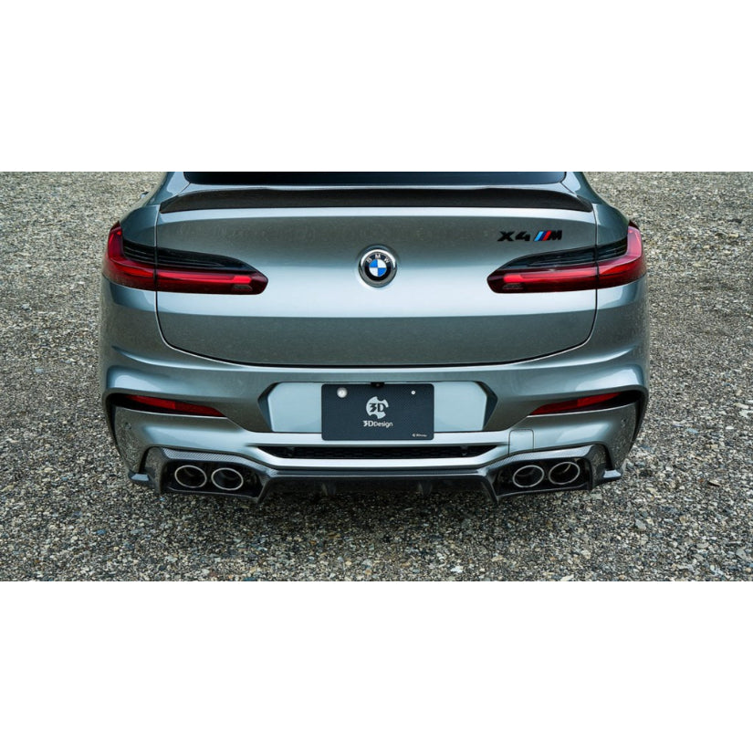 3Ddesign Rear Diffuser Carbon Fibre BMW X4M F98
