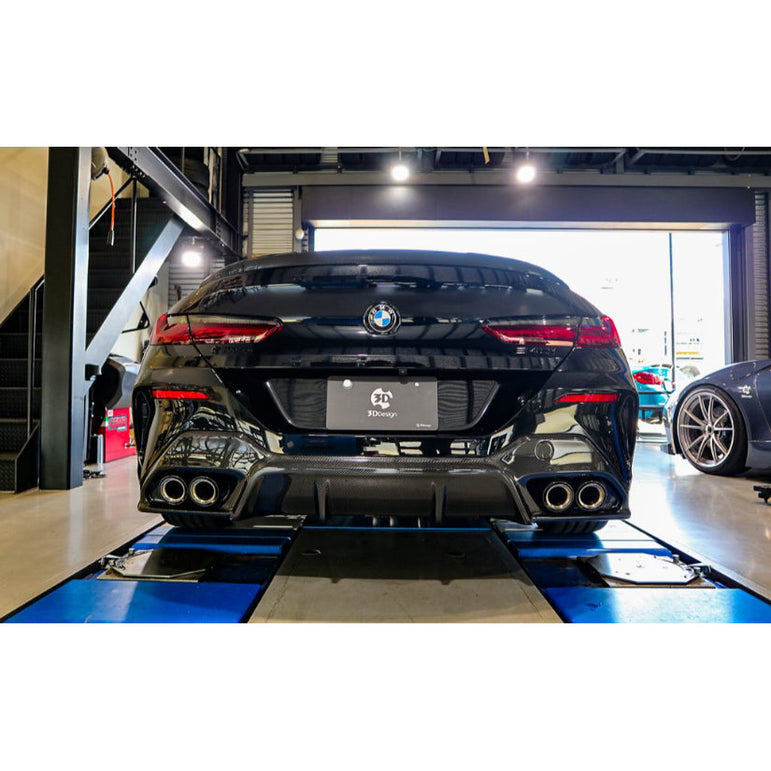 3Ddesign Quad Tip Rear Diffuser BMW 8 Series G16 M-Sport