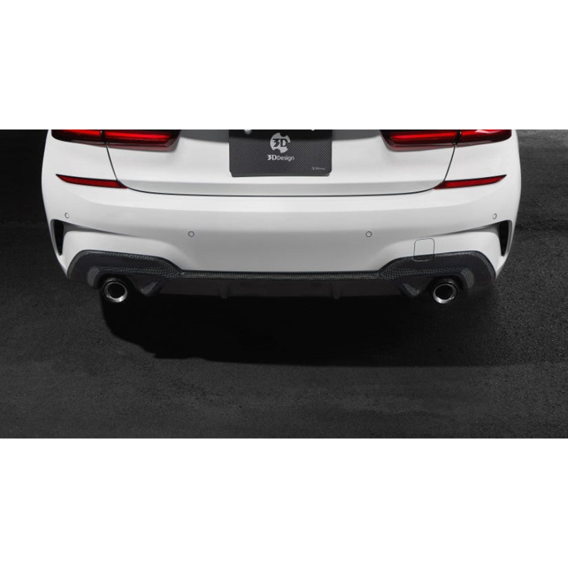 3Ddesign Rear Diffuser BMW 3 Series G20 21 M-Sport