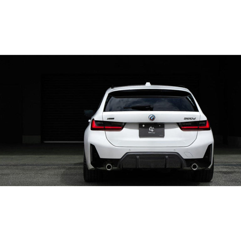 3Ddesign Rear Diffuser BMW 3 Series 320i G20 G21 LCI M-Sport