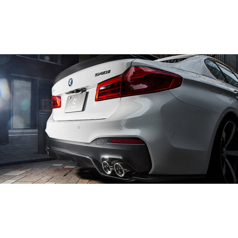 3Ddesign Rear Diffuser Carbon Fibre BMW 5 Series G30 M-Sport