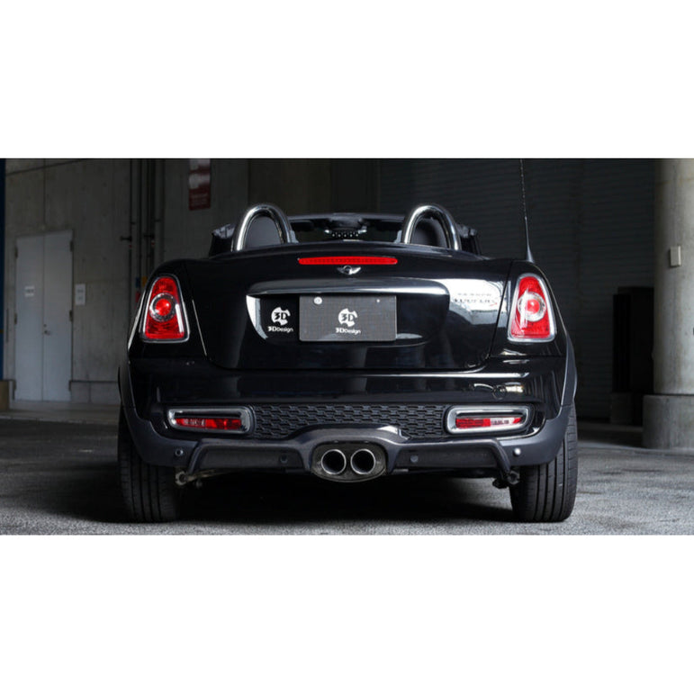 3Ddesign Rear Diffuser Carbon Fibre MINI R58 59 Cooper S