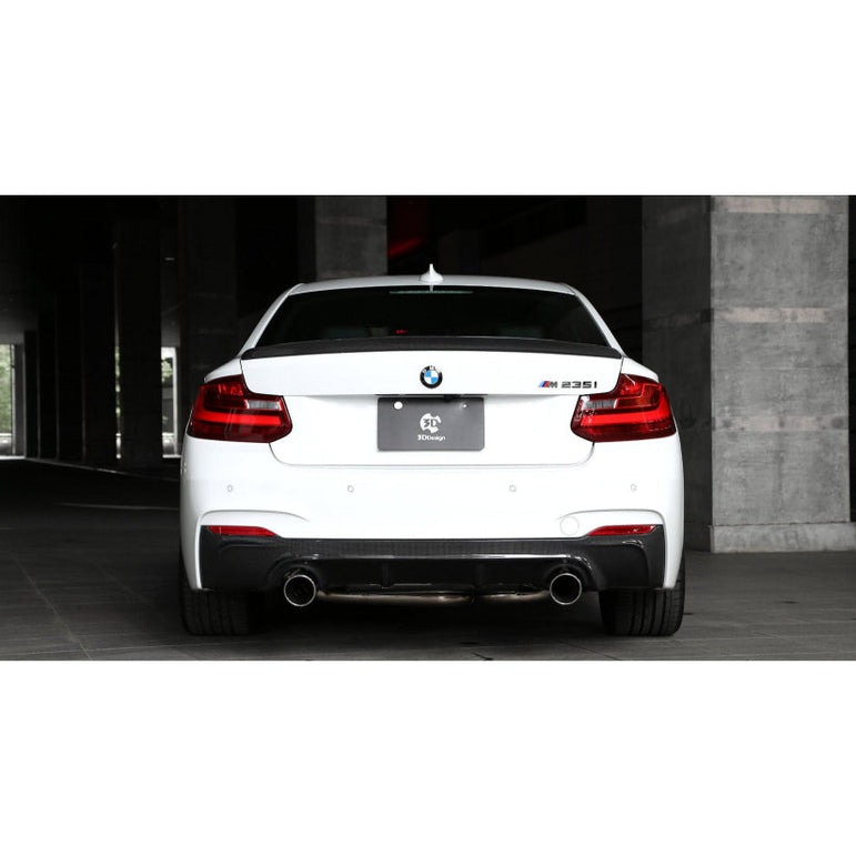 3Ddesign Spoiler Carbon Fibre BMW 2 Series F22