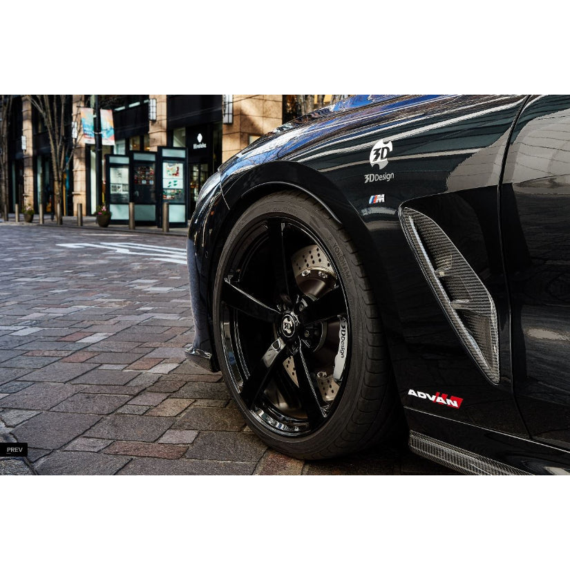 3Ddesign Side Vents Set Carbon Fibre BMW 8 Series G16 G15 G14