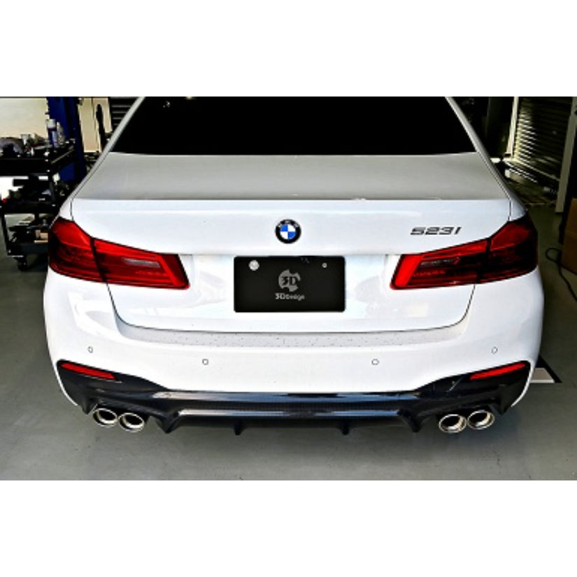 3Ddesign Carbon Backbox BMW 5 Series 523i G30 G31