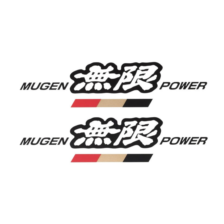 Mugen Power Sticker Black