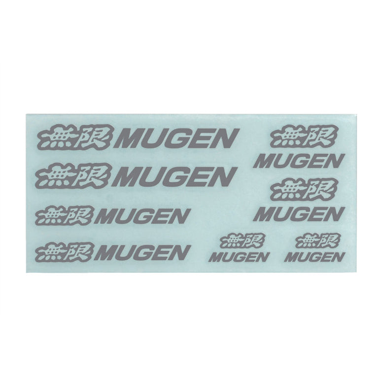 Mugen Metal Sticker Set