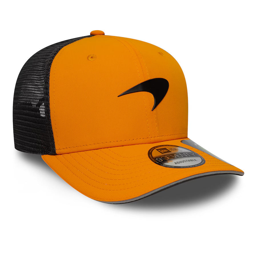 McLaren Racing F1 Team 2025 9Seventy Cap Stretch Snap Adults - Papaya