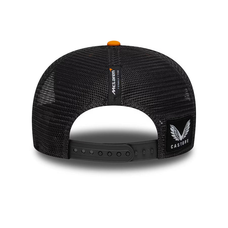 McLaren Racing F1 Team 2025 9Seventy Cap Stretch Snap Adults - Papaya