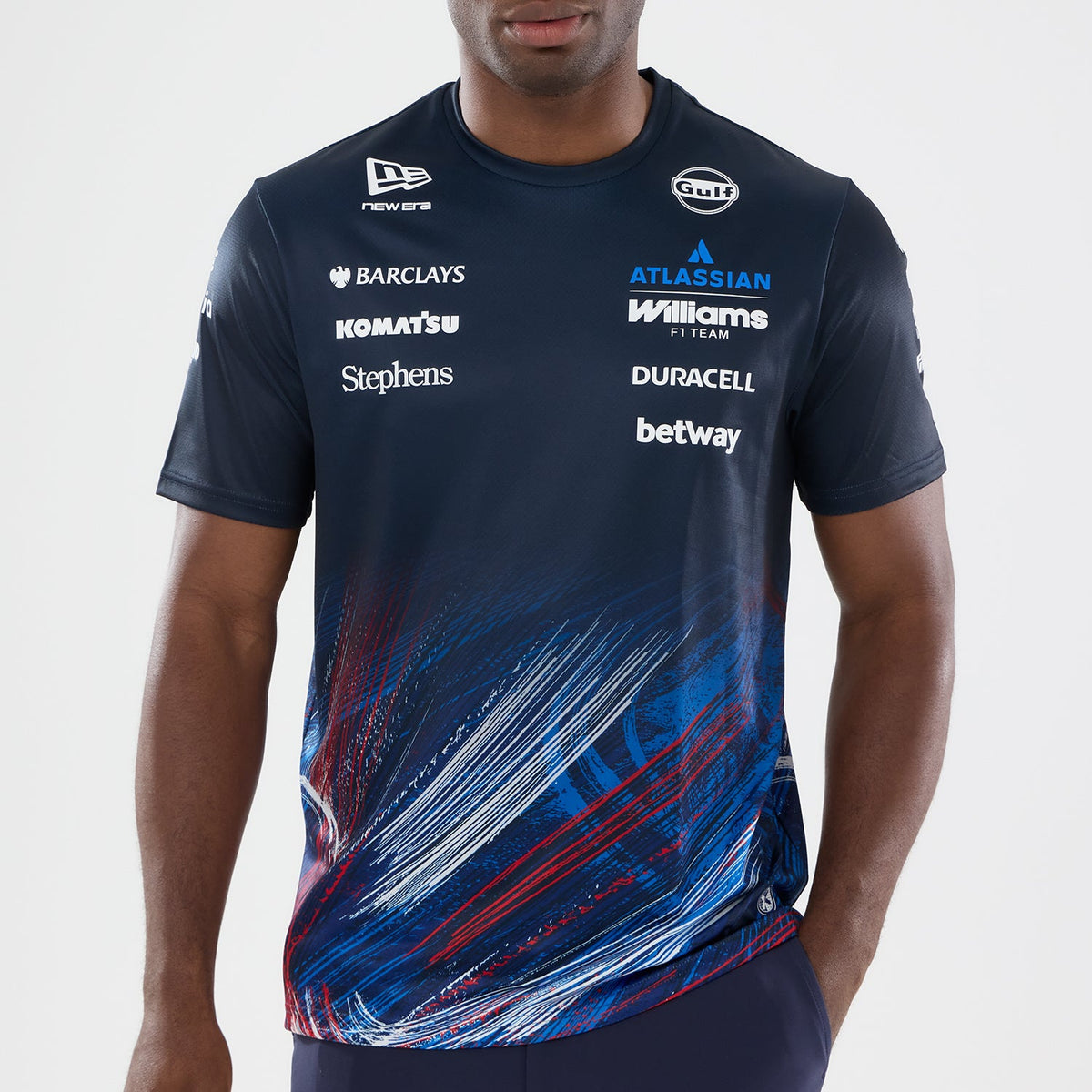 Williams F1 Team 2026 Silverstone Tech Tee Adults - Night Shift Navy