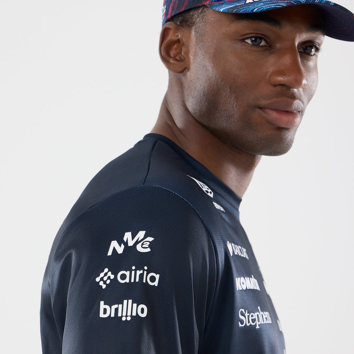 Williams F1 Team 2026 Silverstone Tech Tee Adults - Night Shift Navy