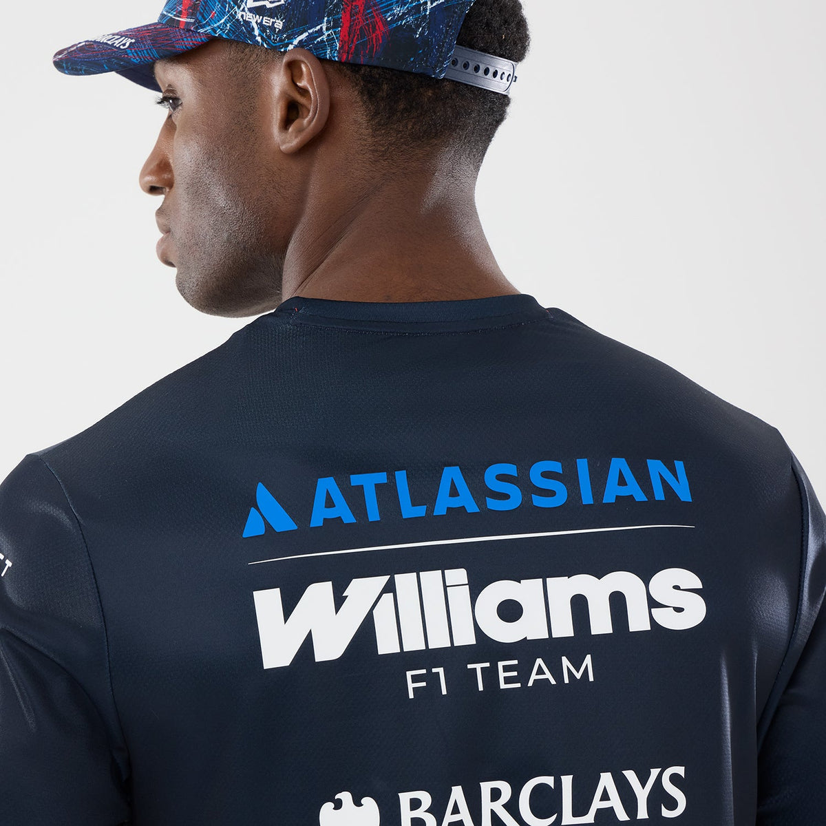 Williams F1 Team 2026 Silverstone Tech Tee Adults - Night Shift Navy