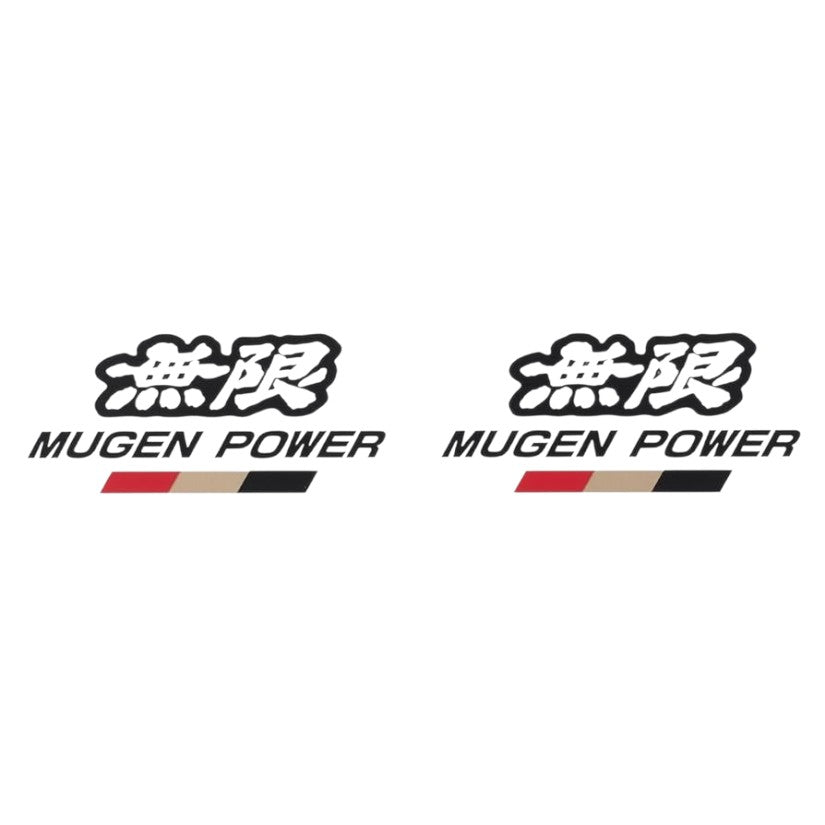 Mugen Power Stickers Set Black
