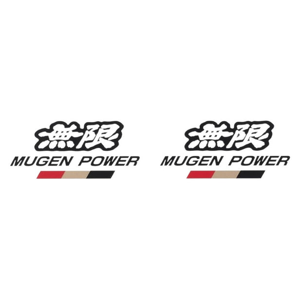 Mugen Power Stickers Set Black