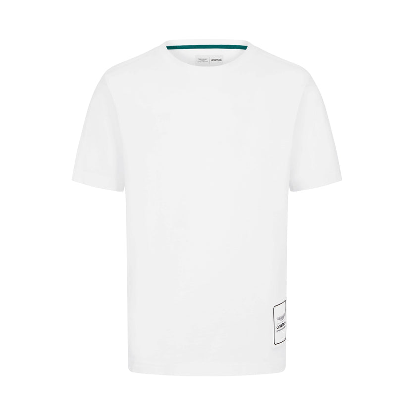Aston Martin F1 Logo Tee Mens - White