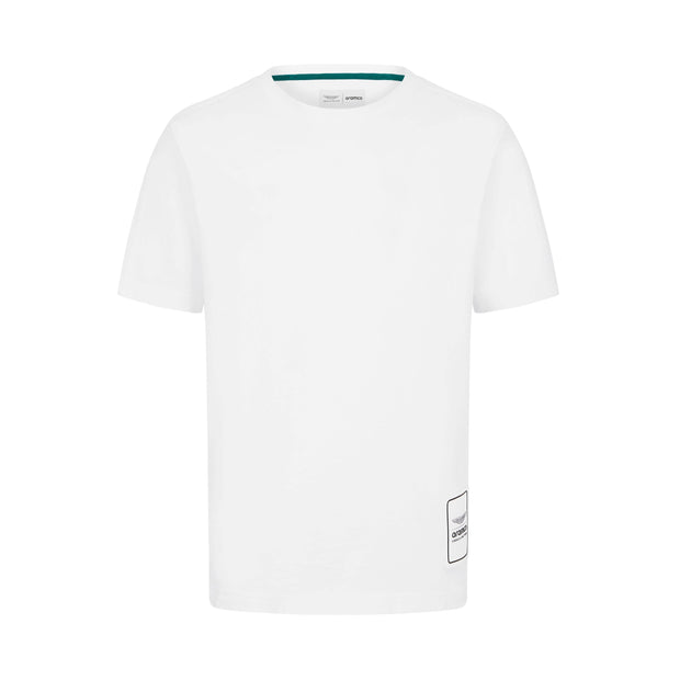 Aston Martin F1 Logo Tee Mens - White