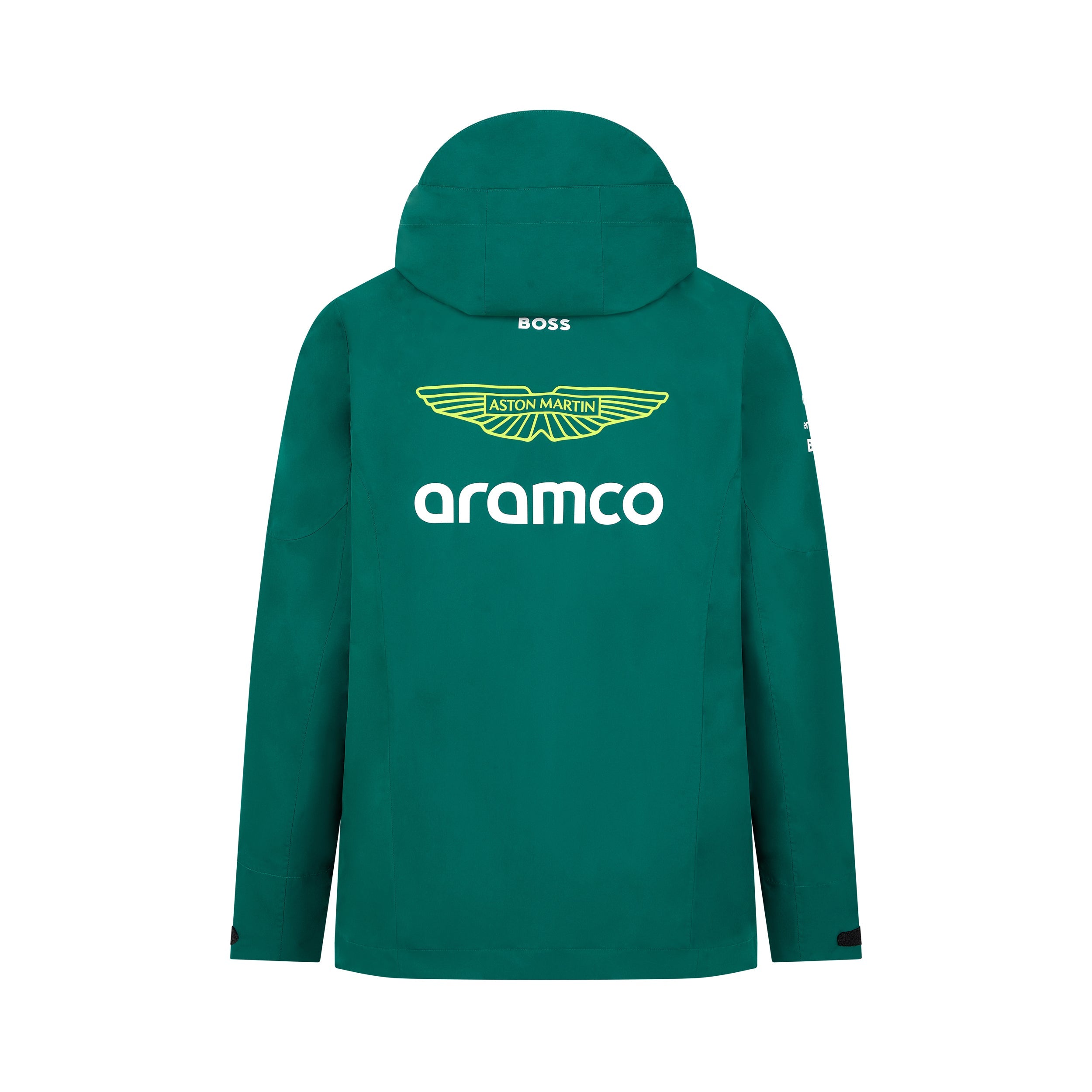 Aston Martin F1 Team 2024 Rain Jacket Mens - Green
