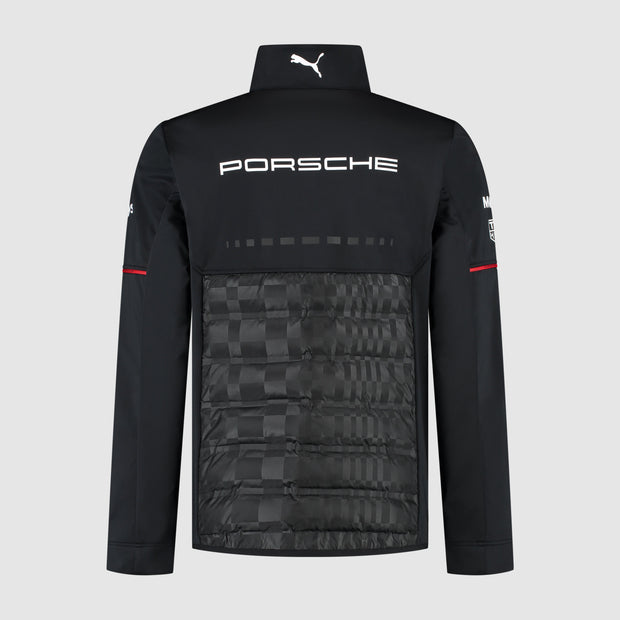 Porsche Motorsport Team 2026 Hybrid Jacket Mens - Black