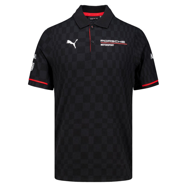 Porsche Motorsport Team 2026 Polo Mens - Black