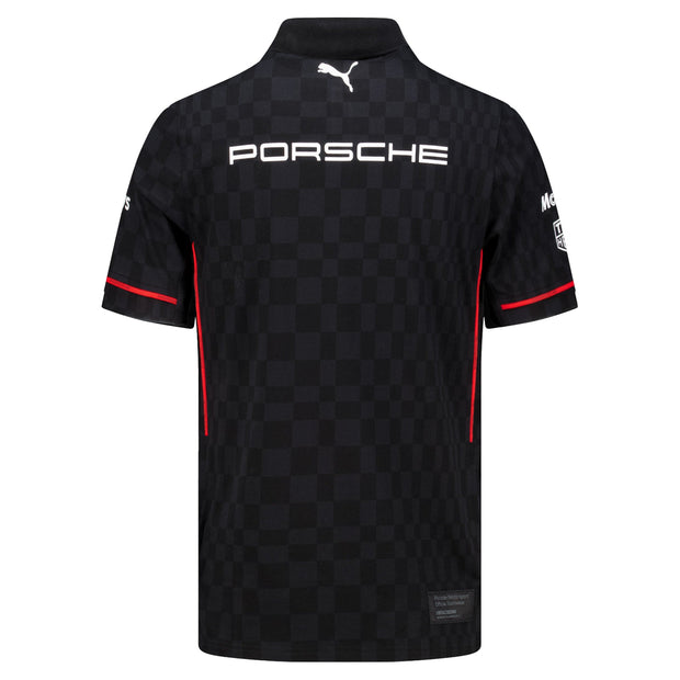 Porsche Motorsport Team 2026 Polo Mens - Black