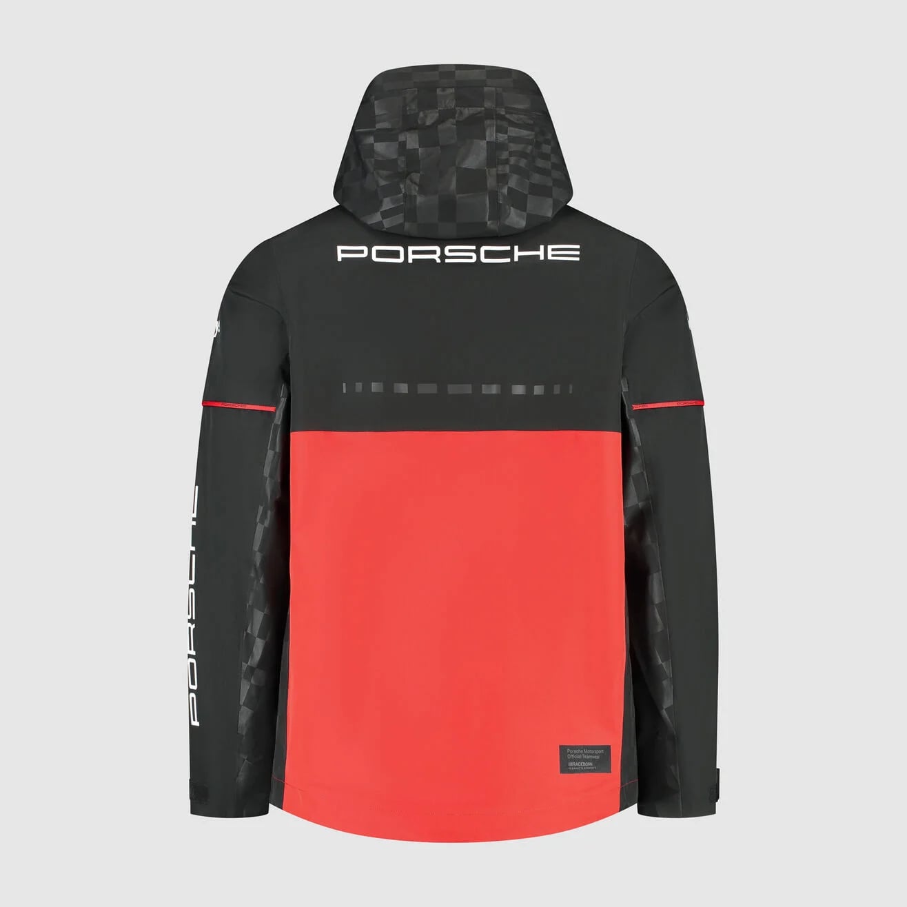 Porsche Motorsport Team 2026 Rain Jacket Mens - Black