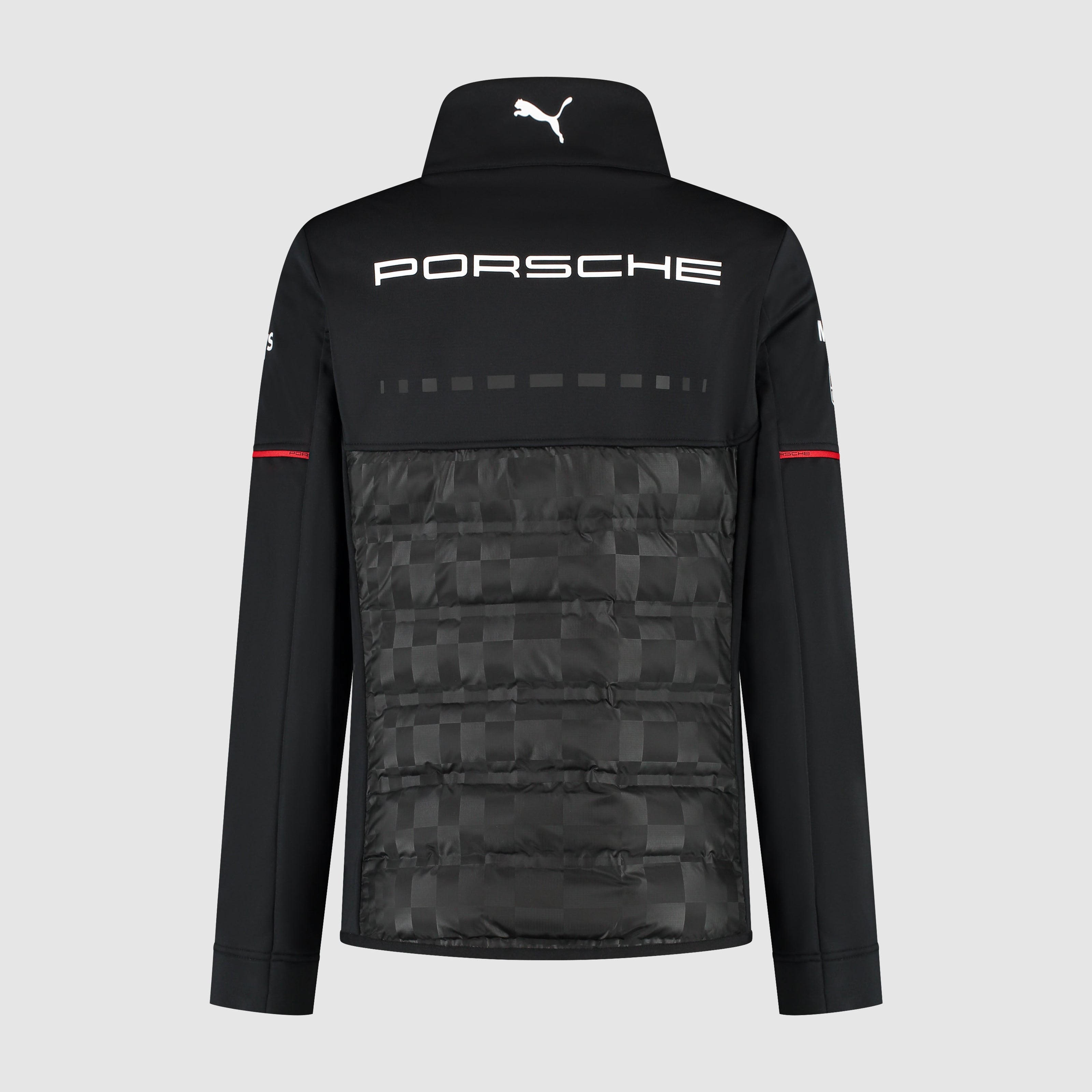 Porsche Motorsport Team 2026 Hybrid Jacket Womens - Black