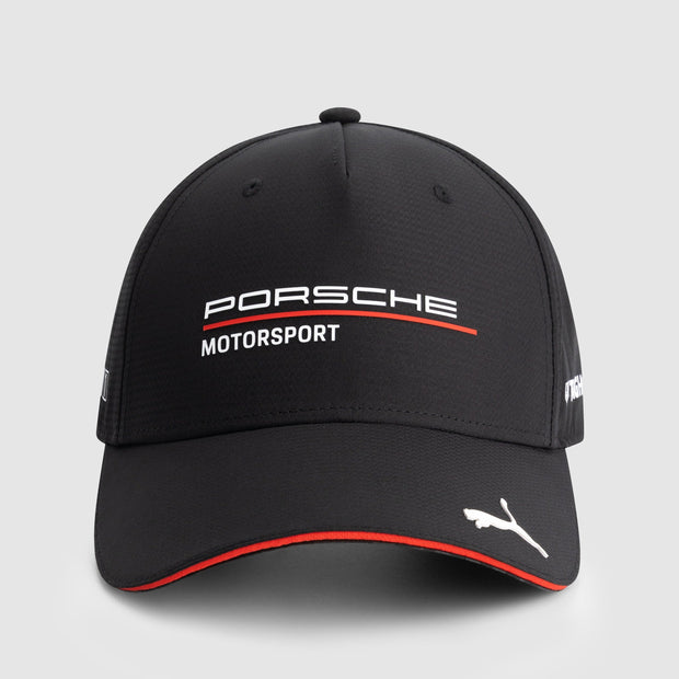 Porsche Motorsport Team 2026 Cap Adults - Black