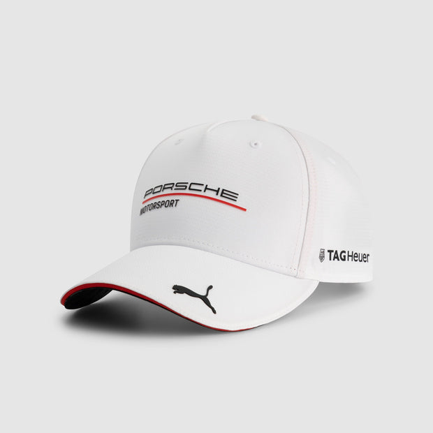Porsche Motorsport Team 2026 Cap Adults - White