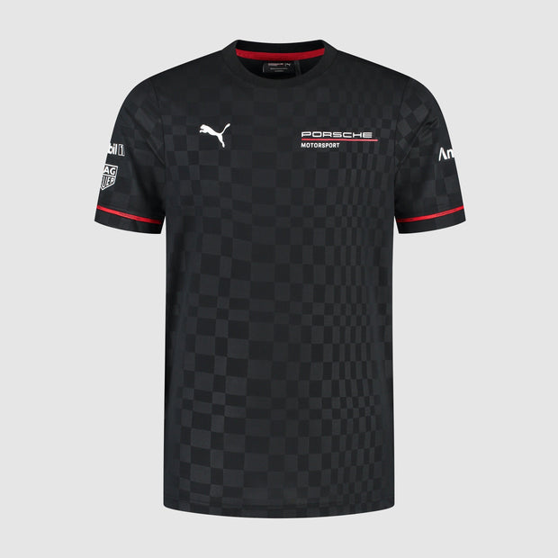 Porsche Motorsport Team 2026 Tee Mens - Black