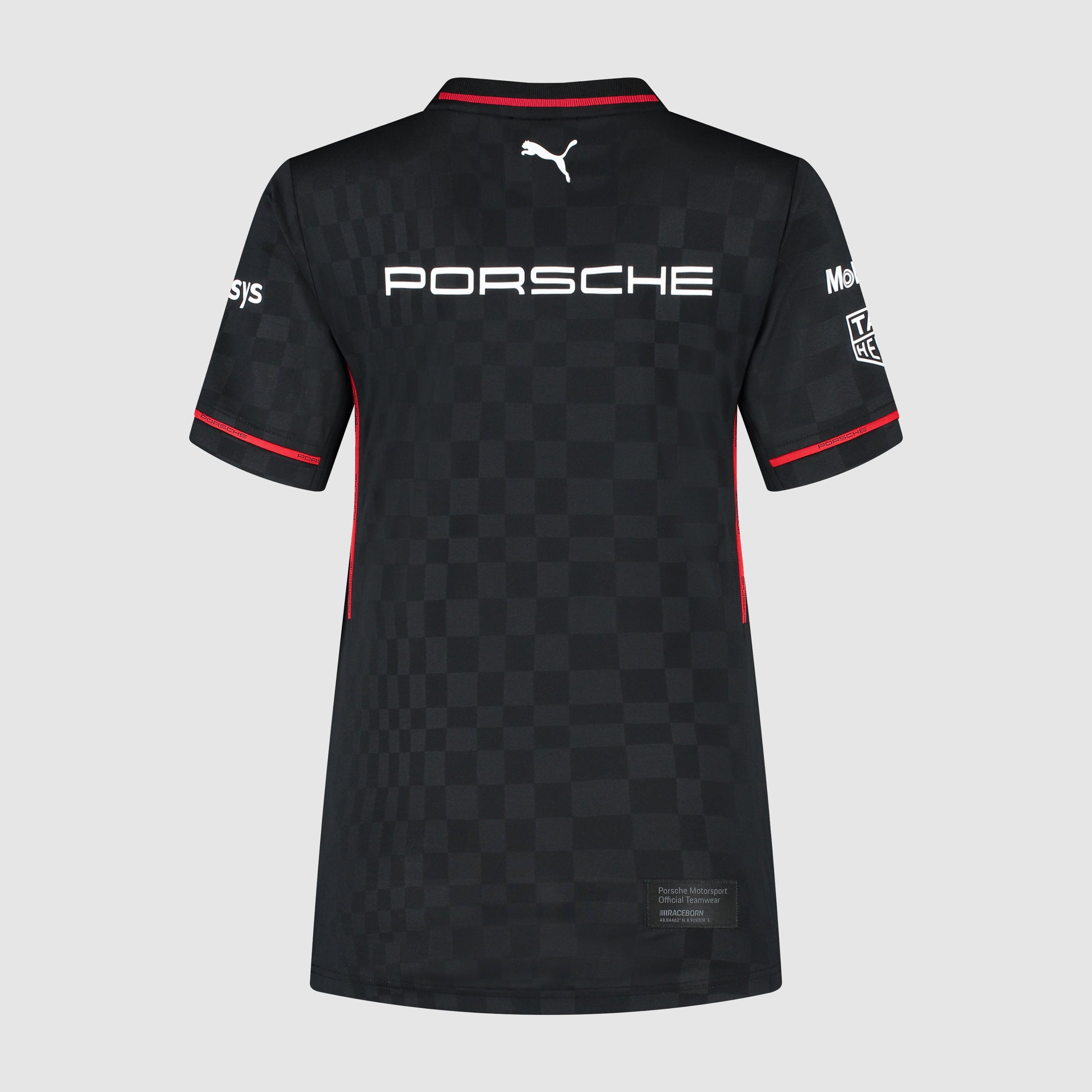 Porsche Motorsport Team 2026 Tee Womens - Black