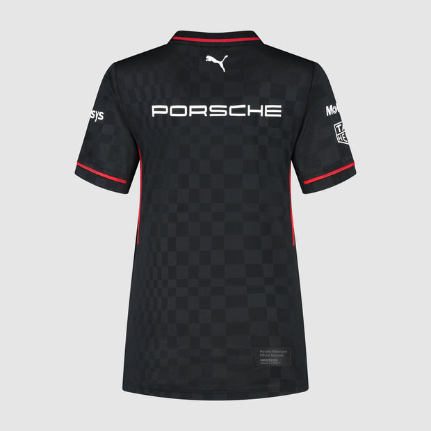 Porsche Motorsport Team 2026 Tee Womens - Black