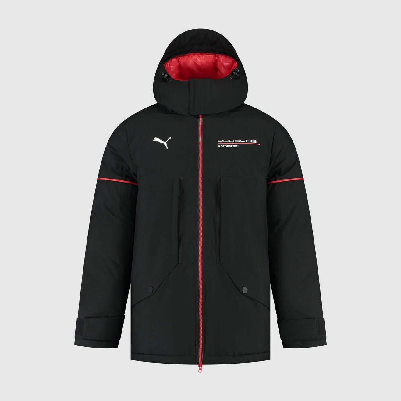 Porsche Motorsport Team 2026 Winter Jacket Mens - Black