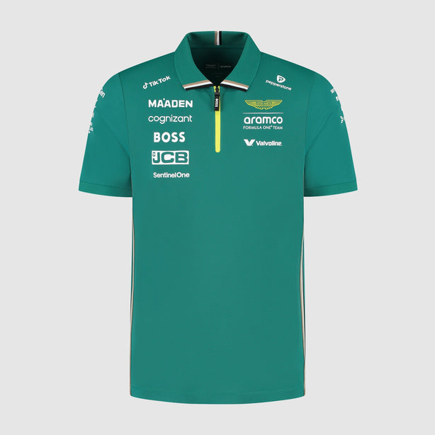 Aston Martin F1 Team 2025 Polo Mens - Green