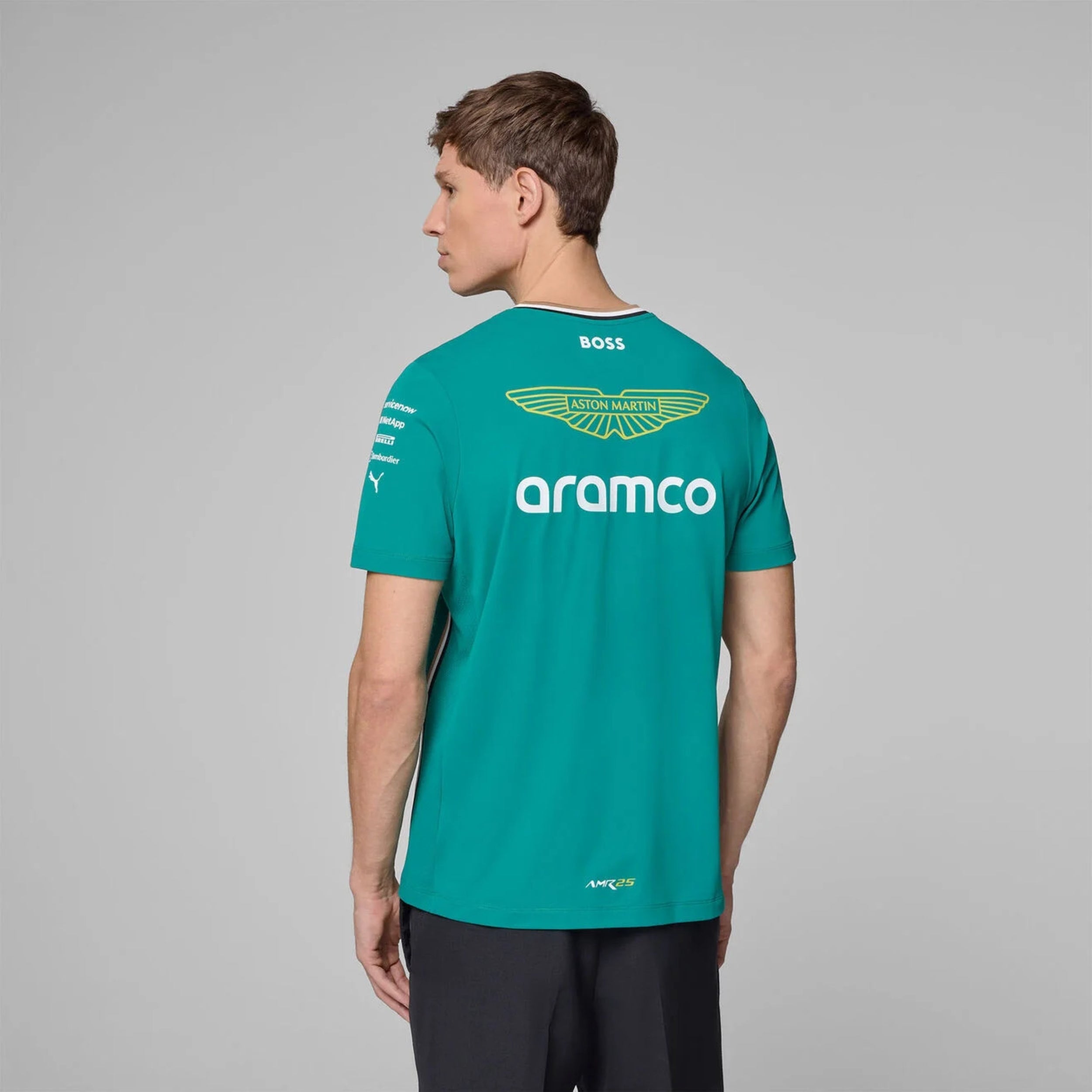 Aston Martin F1 Team 2025 Tee Mens - Green
