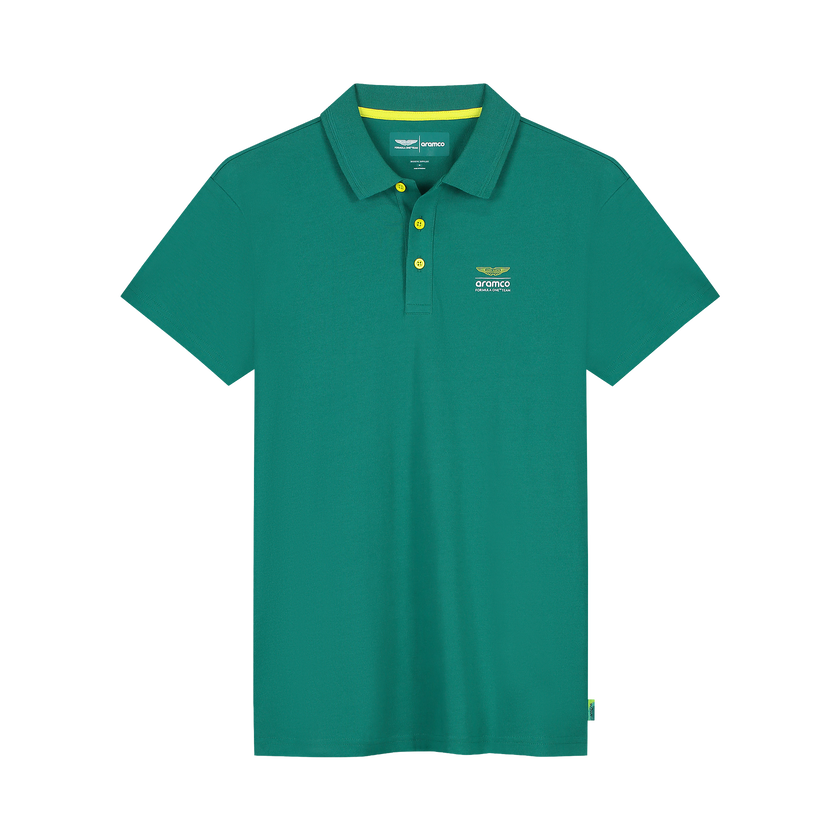 Aston Martin F1 Seasonal Polo Mens - Green