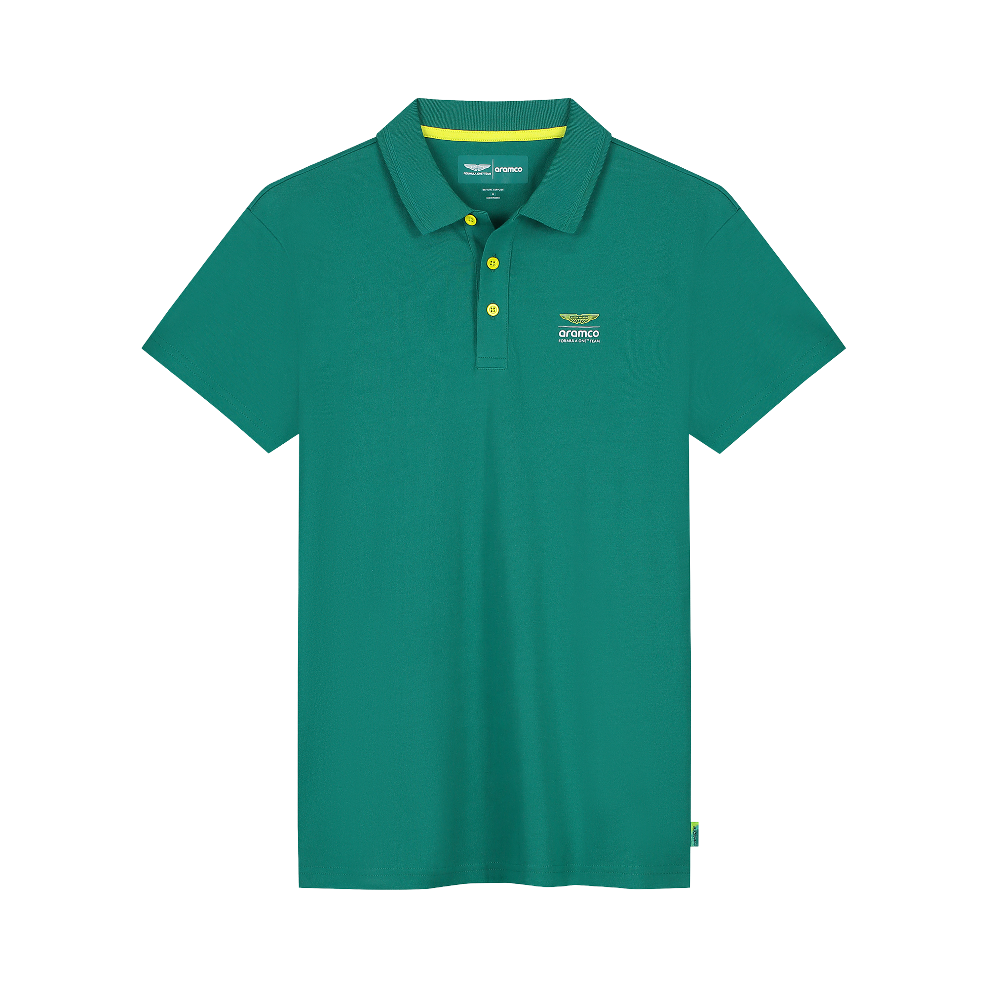 Aston Martin F1 Seasonal Polo Mens - Green