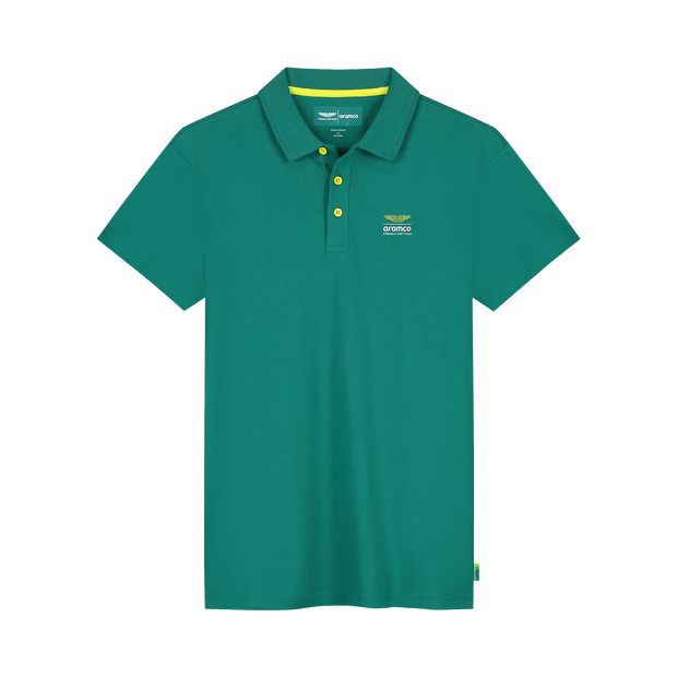 Aston Martin F1 Seasonal Polo Mens - Green