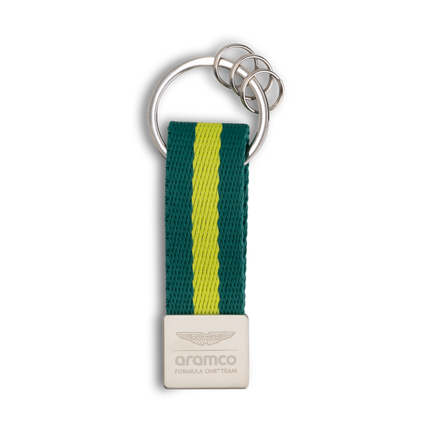 Aston Martin F1 Logo Keyring Unisex - Multicolour
