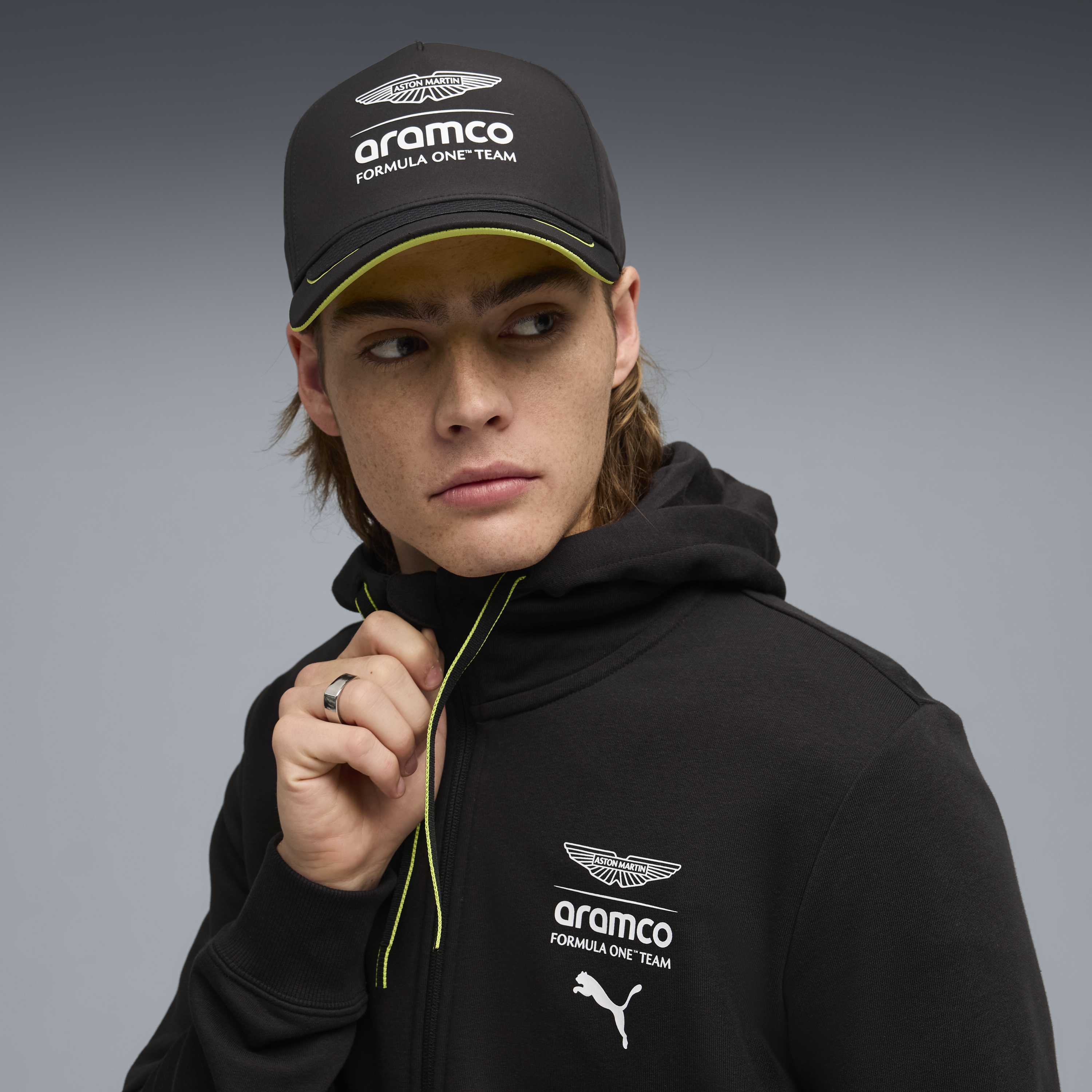 Aston Martin F1 Baseball Cap Unisex - Black