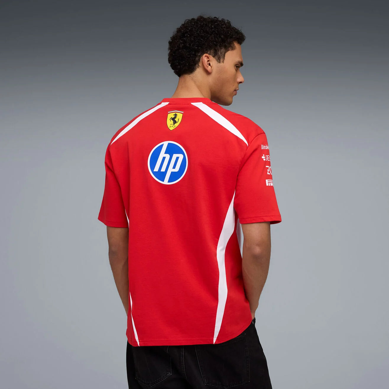 Scuderia Ferrari F1 Team 2026 Drivers Tee Mens - Red