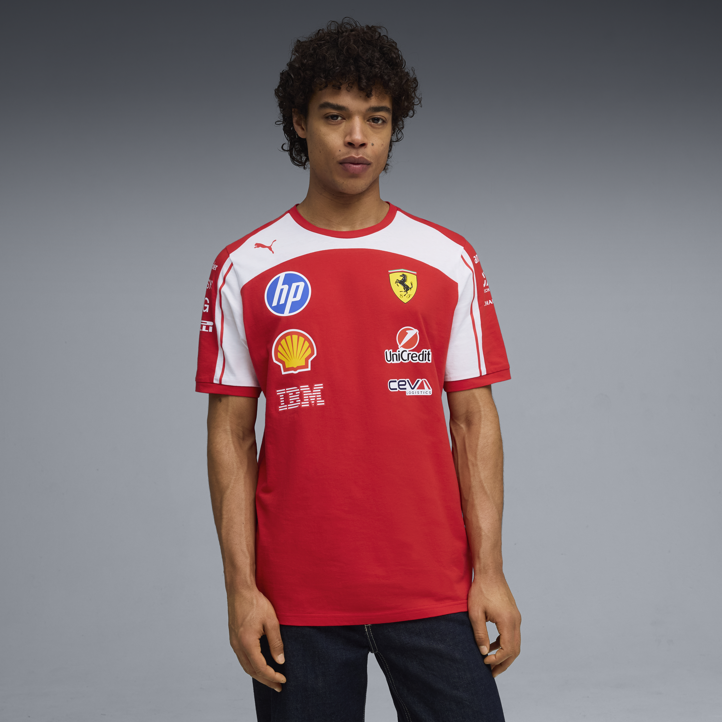 Scuderia Ferrari F1 Team 2026 Tee Mens - Red