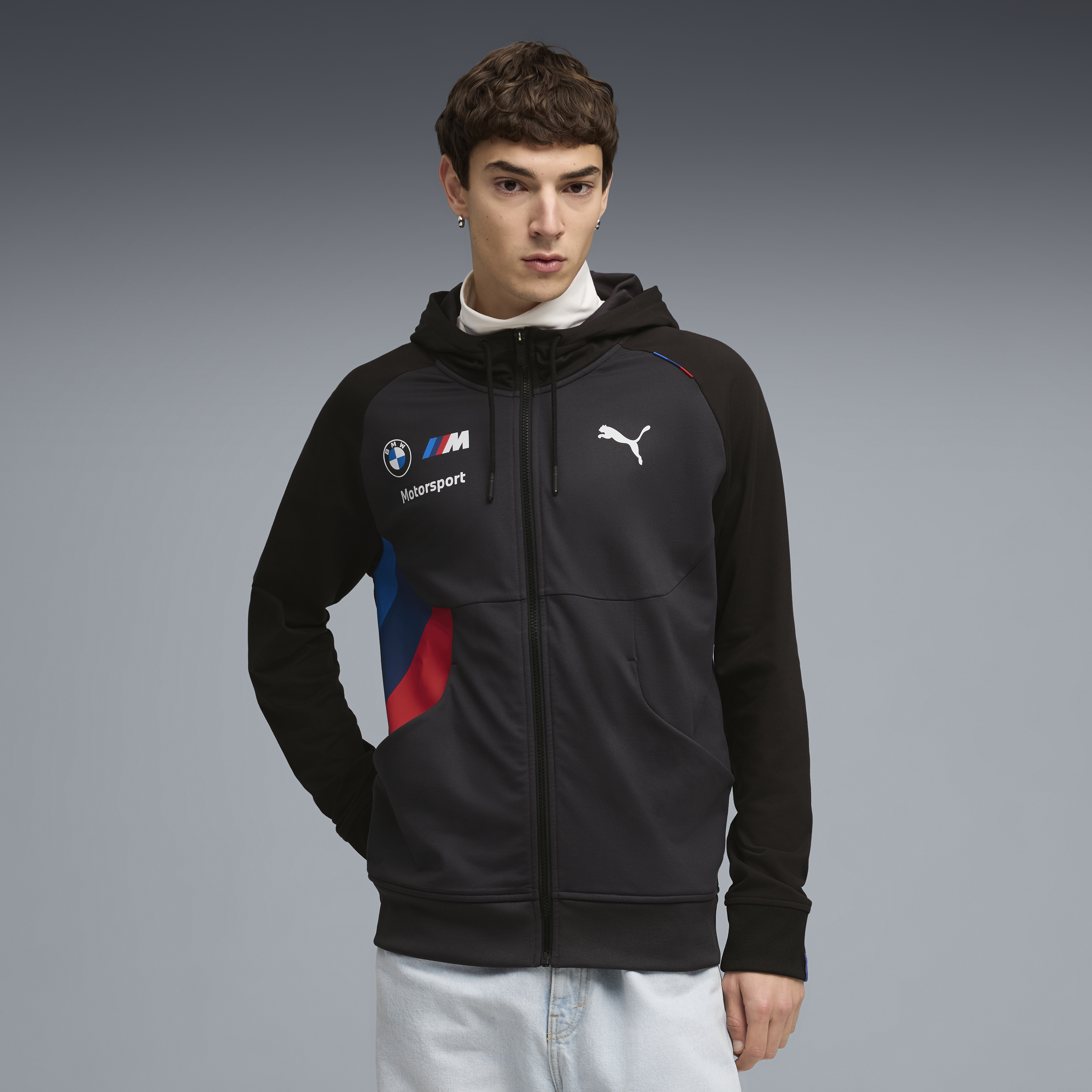 BMW Motorsport Team 2026 Pumatech Hoodie Mens - Black