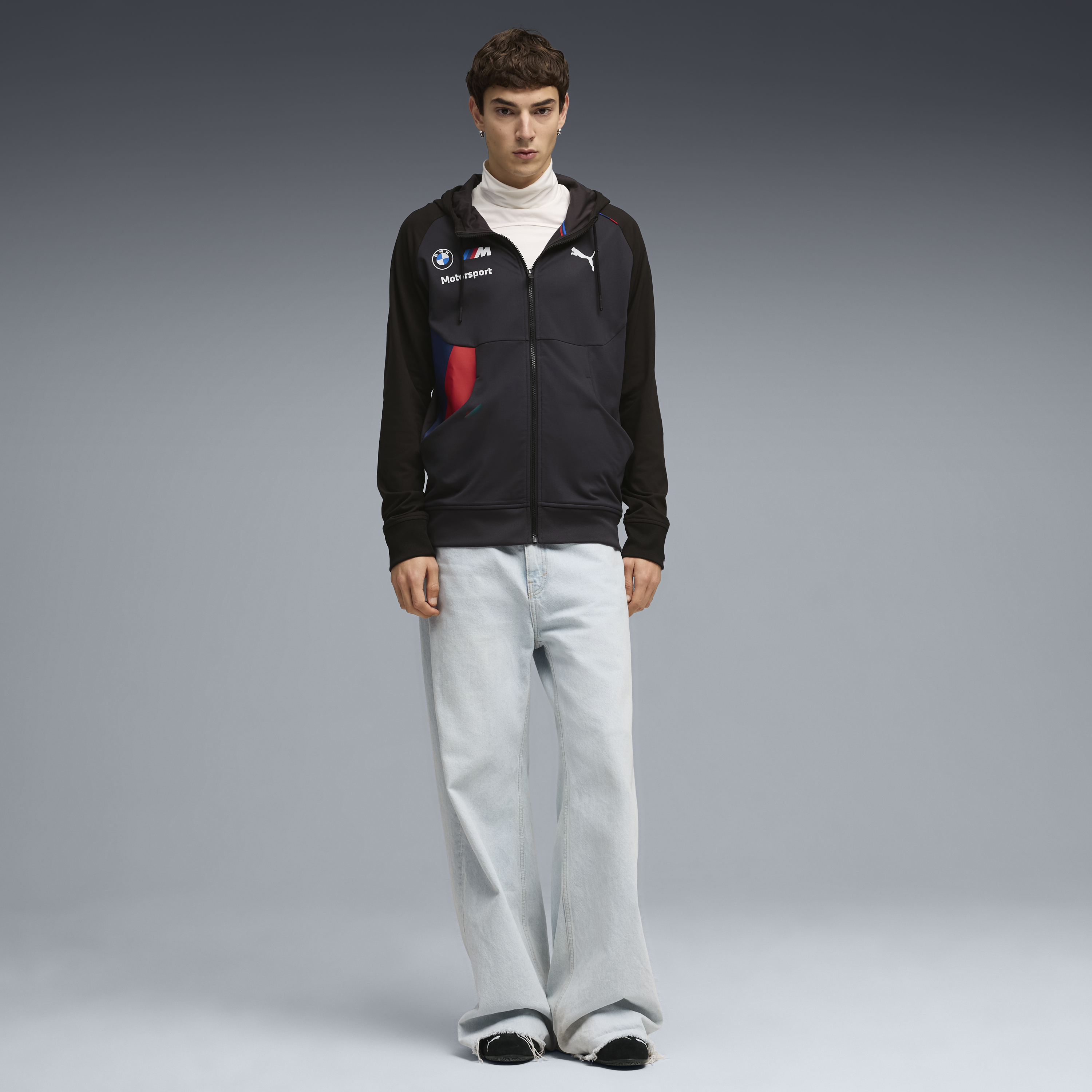 BMW Motorsport Team 2026 Pumatech Hoodie Mens - Black