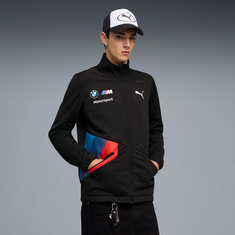 BMW Motorsport Team 2026 Softshell Jacket Mens - Black