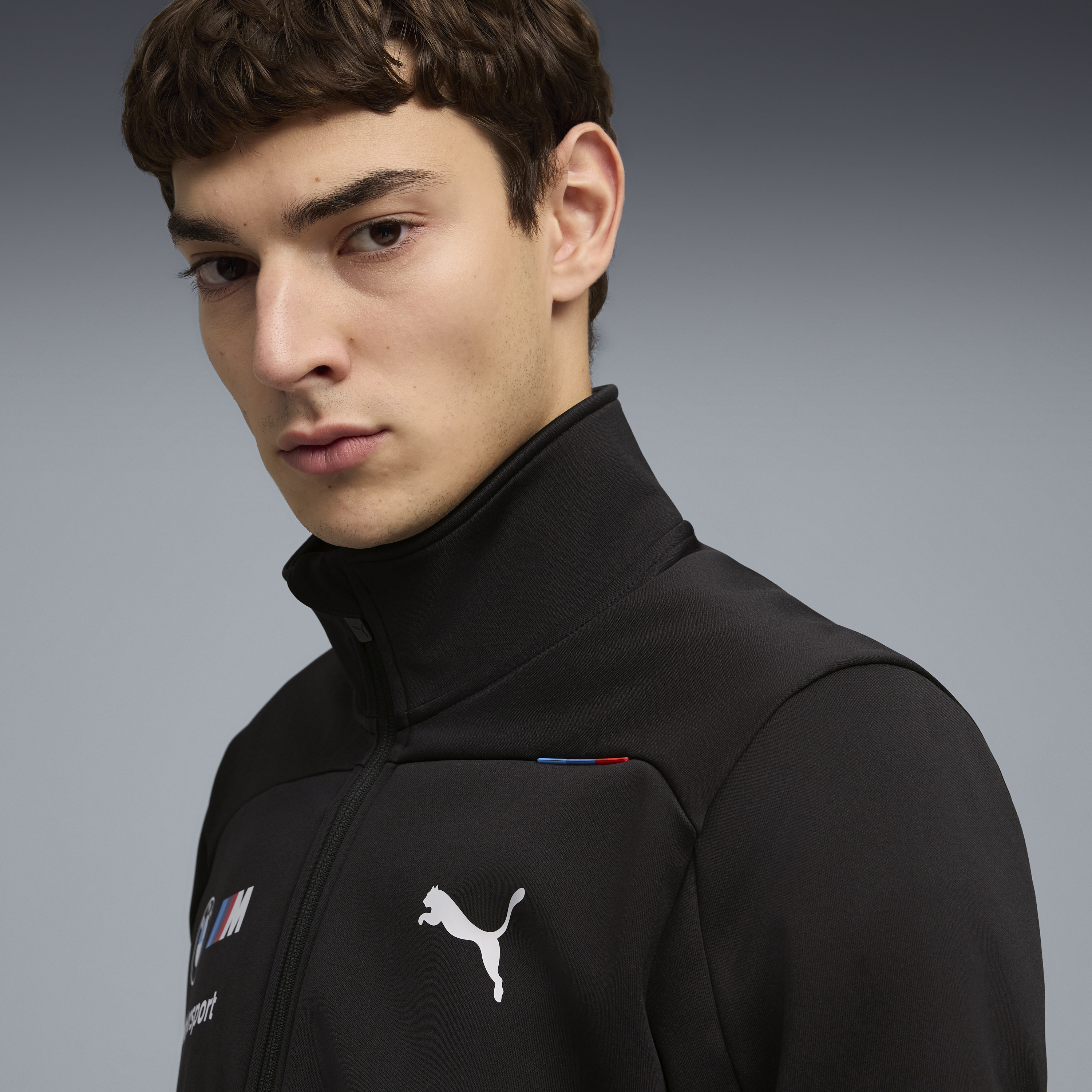 BMW Motorsport Team 2026 Softshell Jacket Mens - Black