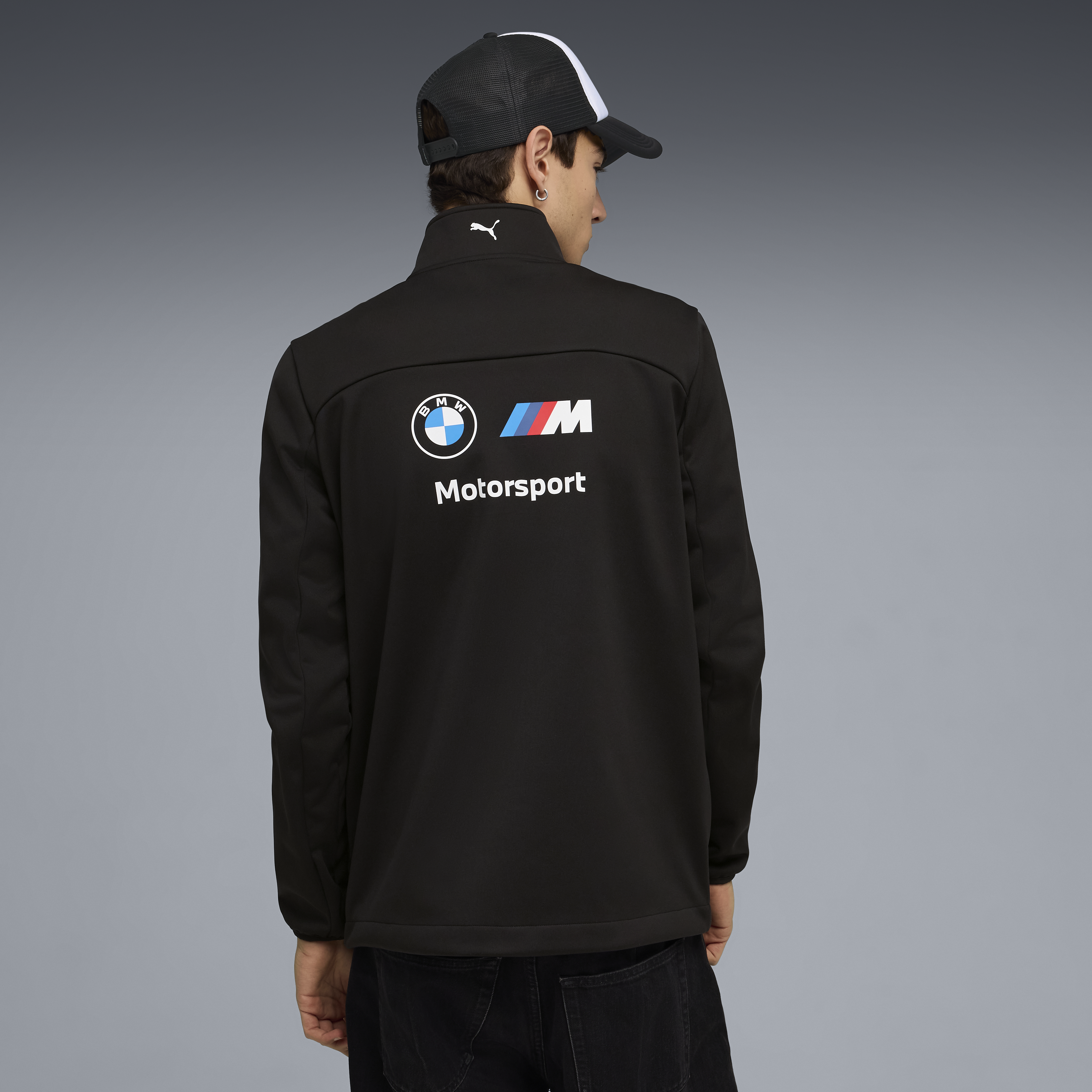 BMW Motorsport Team 2026 Softshell Jacket Mens - Black