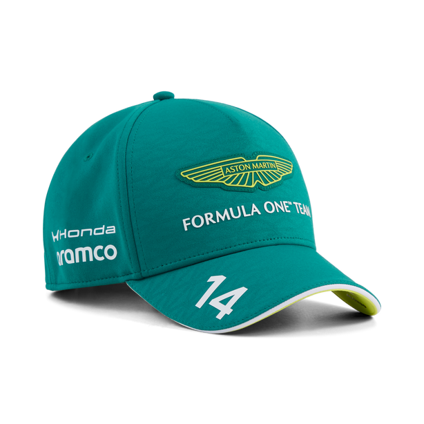 Aston Martin F1 Team 2026 Alonso Baseball Cap Kids - Green Lux