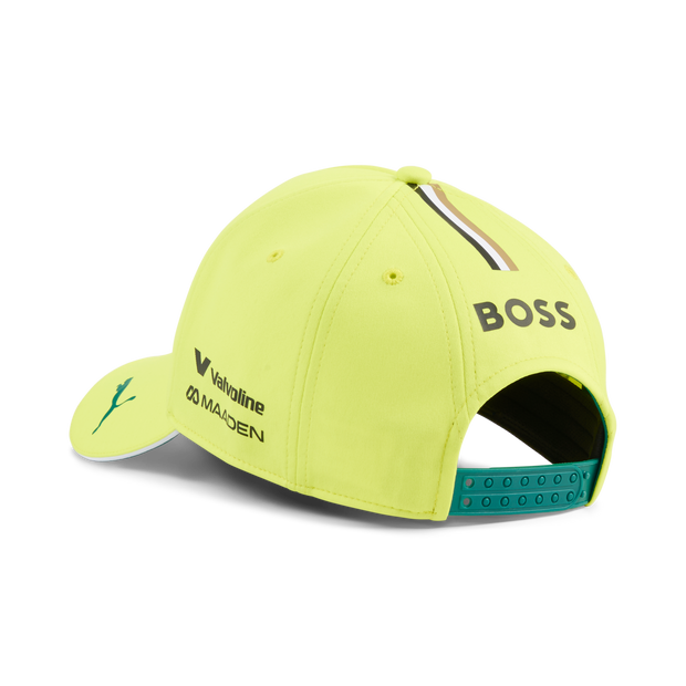 Aston Martin F1 Team 2026 Alonso Baseball Cap Unisex - Lime Shimmer