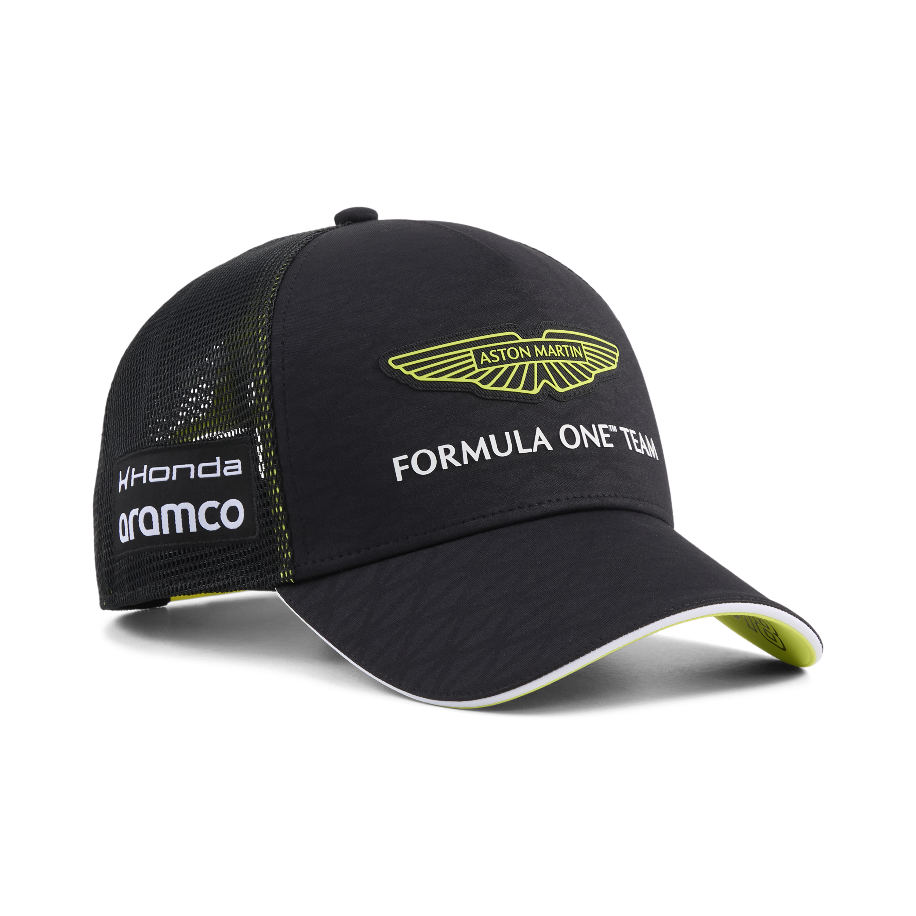 Aston Martin F1 Team 2026 Stroll Trucker Cap Unisex - Black