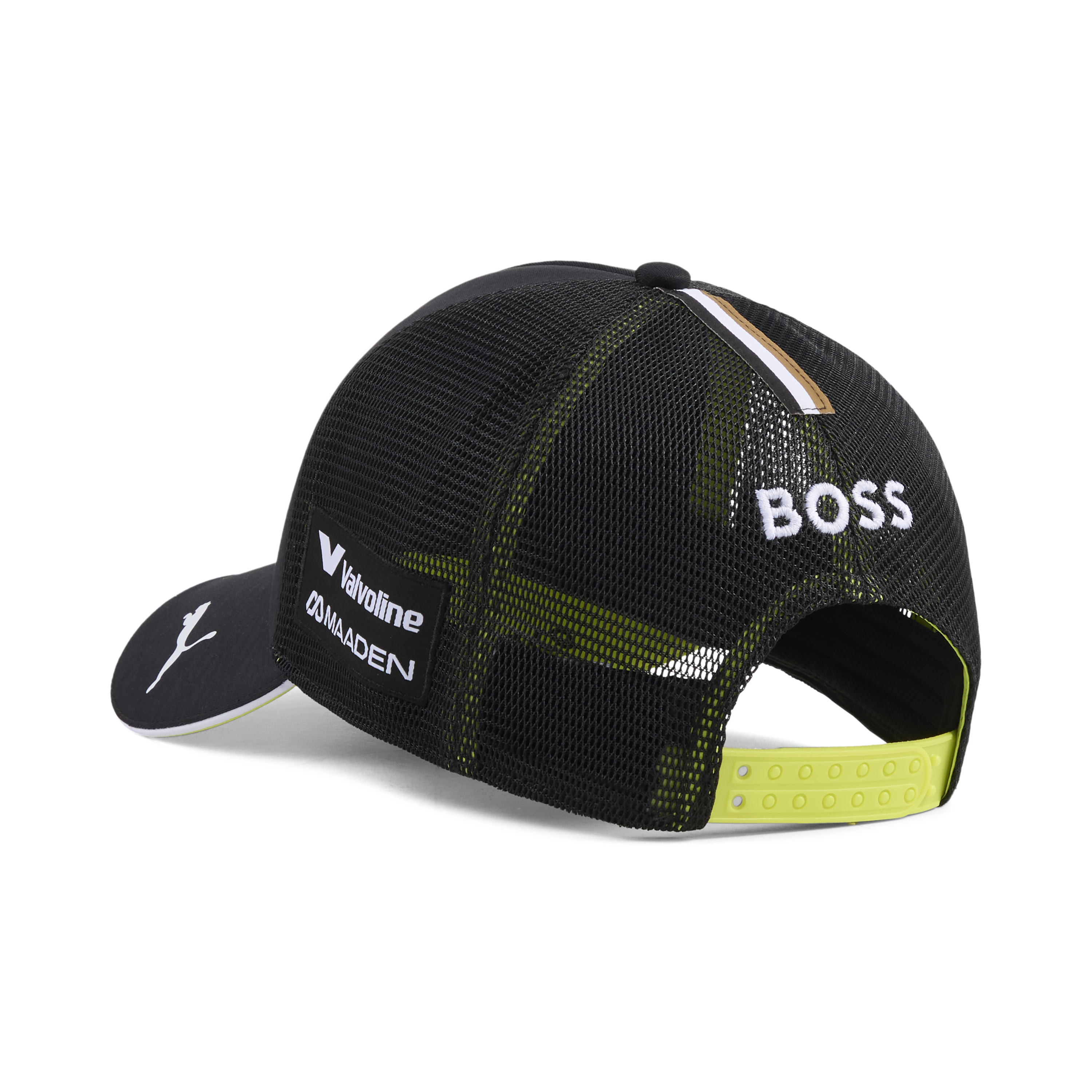 Aston Martin F1 Team 2026 Stroll Trucker Cap Unisex - Black